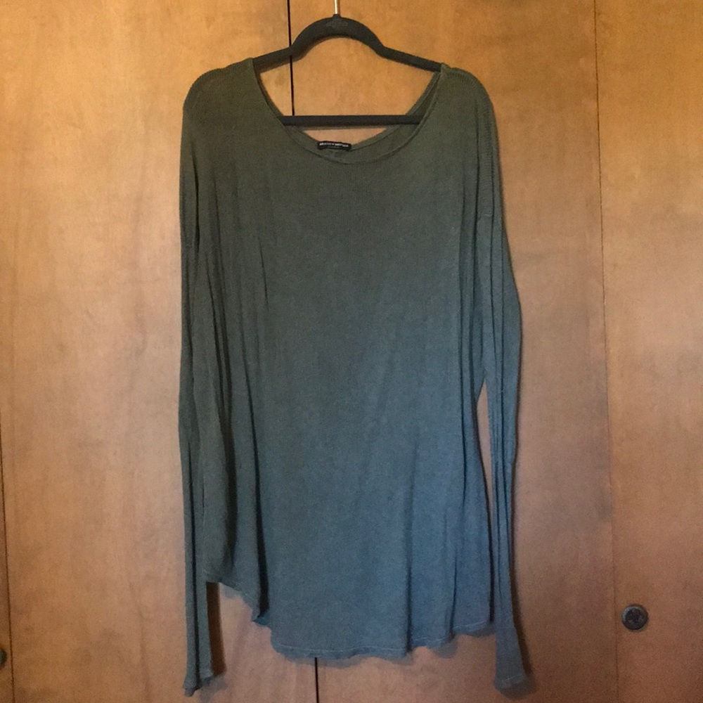 Long sleeve sweater tunic